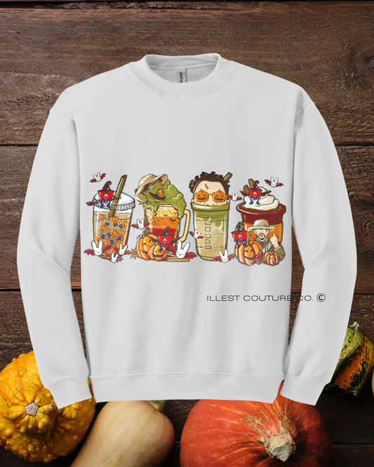 Bad Bunny Halloween Coffee Crewneck