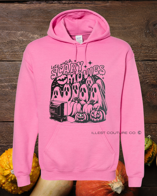Let's Watch Scary Movies Hoodie