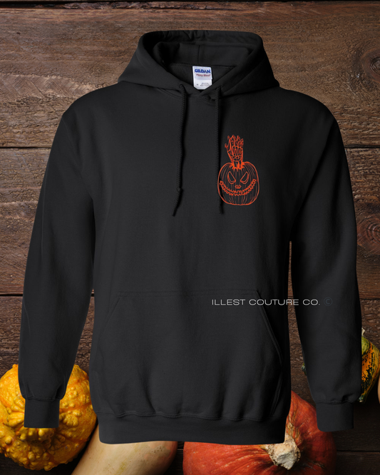 Spooky Pumpkin Pocket Hoodie