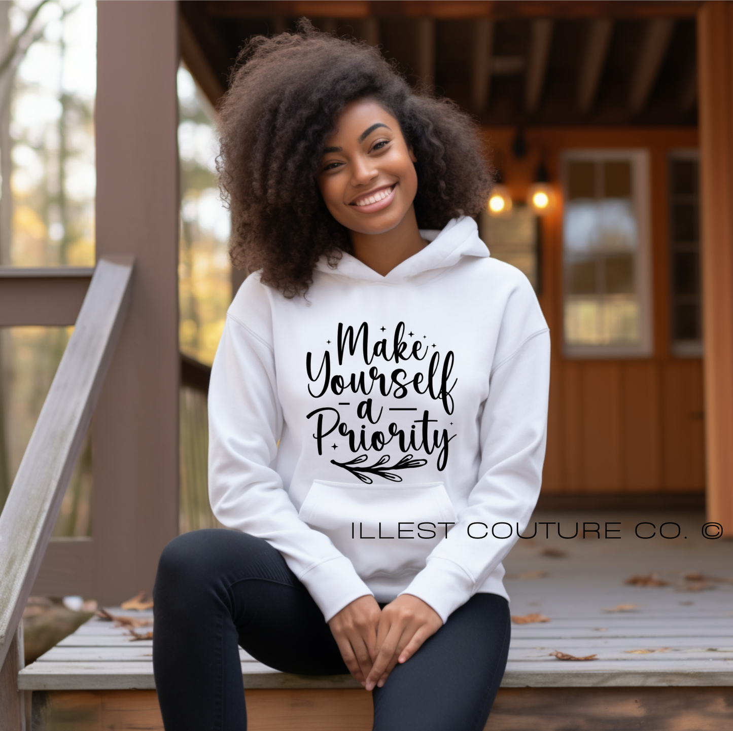 Make Yourself A Priority Hoodie